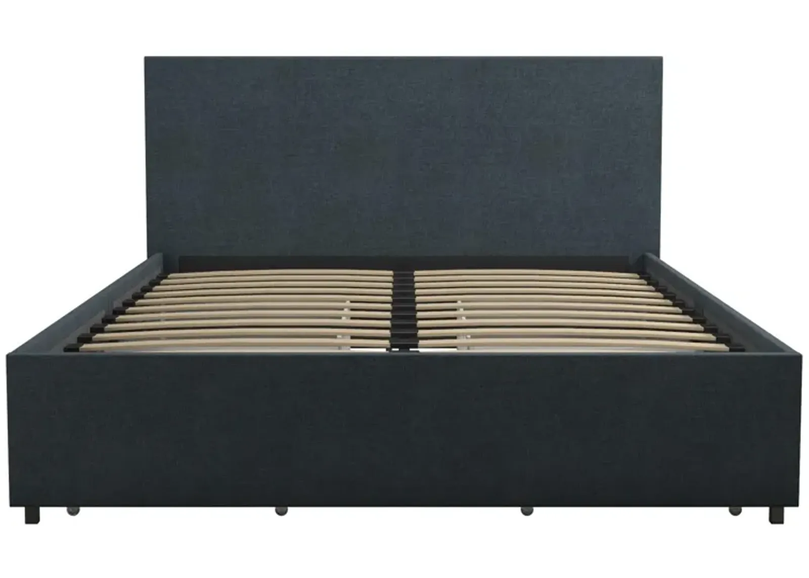 Kelly Upholstered Bed with 4 Storage Drawers