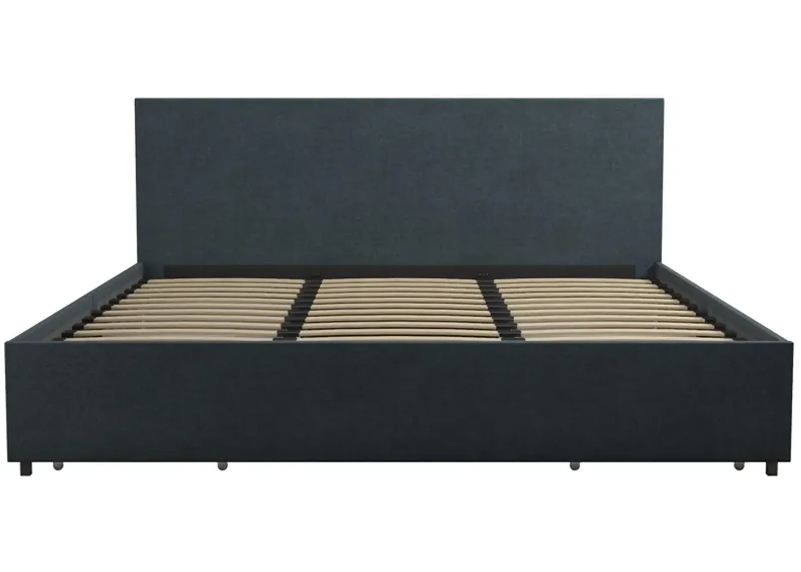 Kelly Upholstered Bed with 4 Storage Drawers