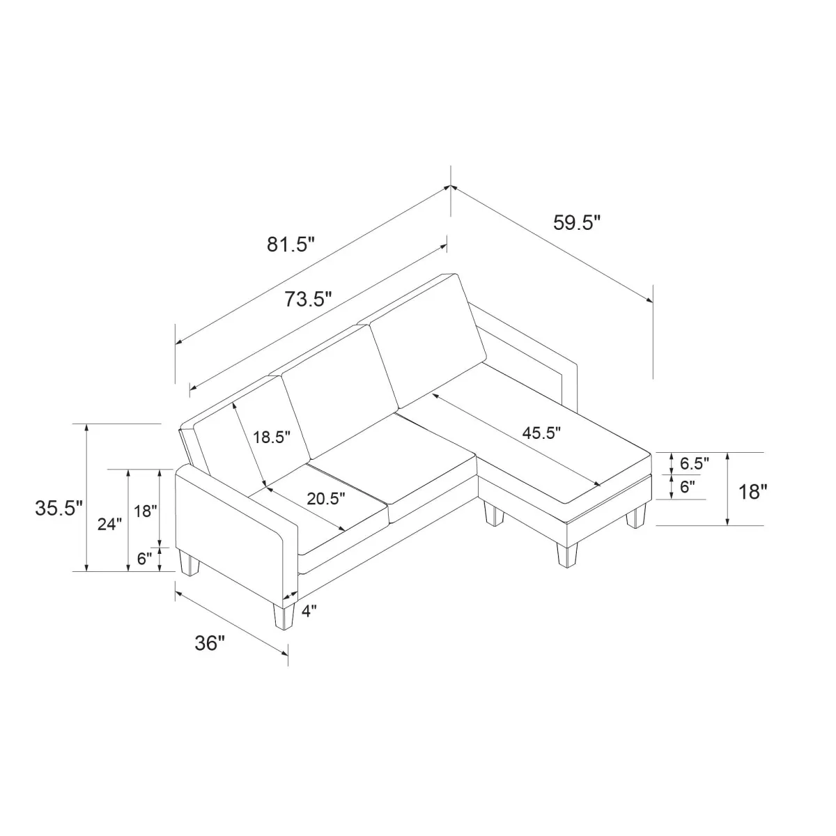 Bowen Sectional Sofa