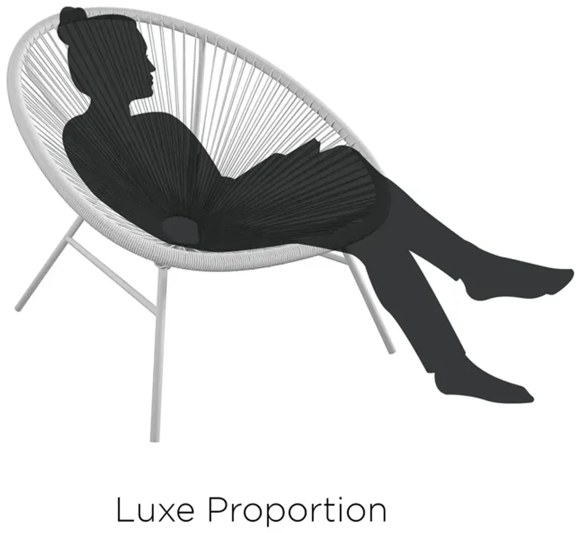 Avo Collection Indoor/Outdoor XL Lounge Chair, Set of 2