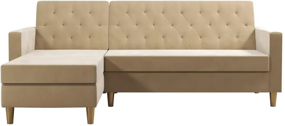 Liberty Reversible Sectional/Futon with Storage