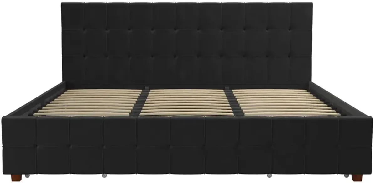 Elizabeth Upholstered Bed with Storage