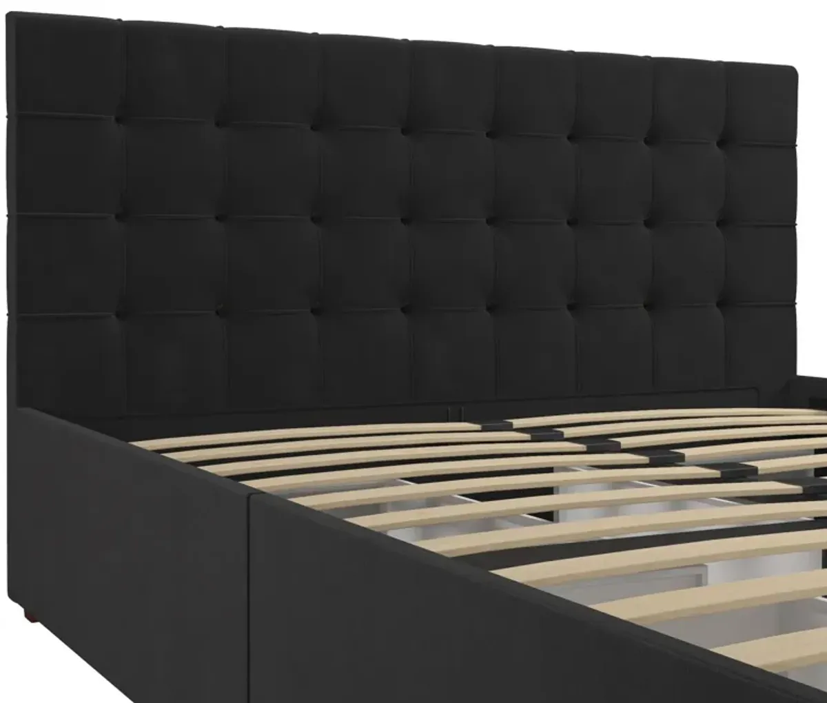 Elizabeth Upholstered Bed with Storage