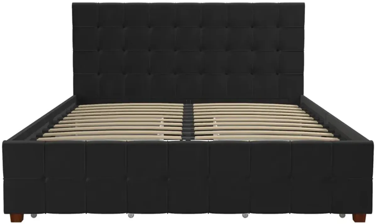 Elizabeth Upholstered Bed with Storage