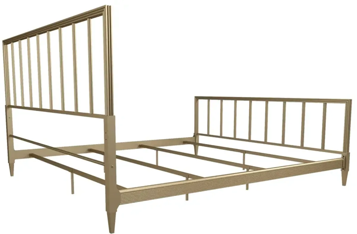 Blair Brass Metal Bed