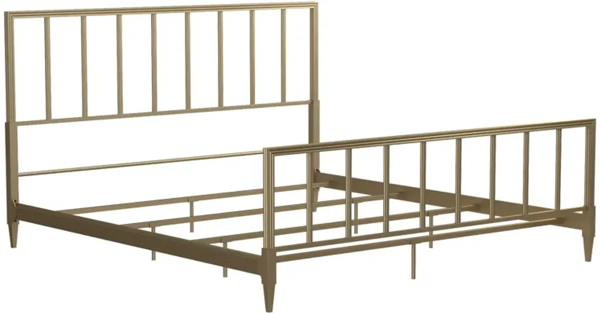 Blair Brass Metal Bed