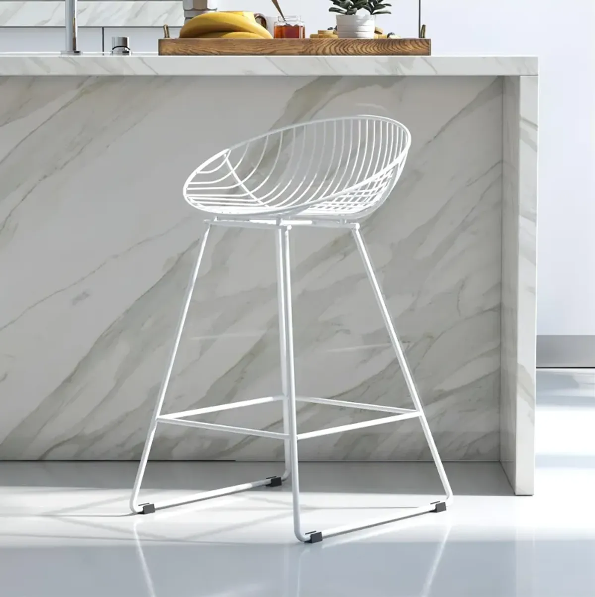 Ellis Wire Counter Height Bar Stool