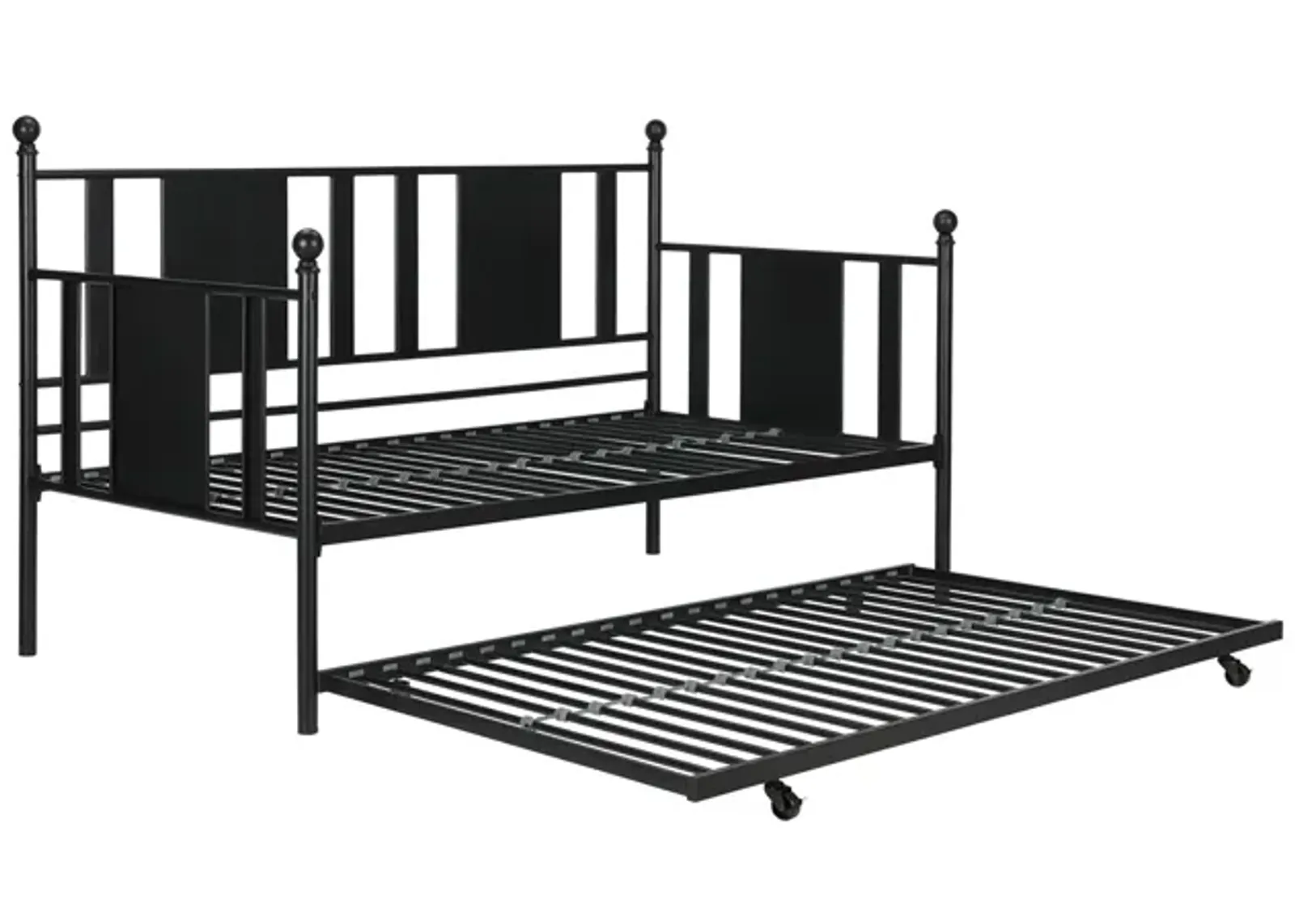 Langham Metal Daybed and Trundle Set