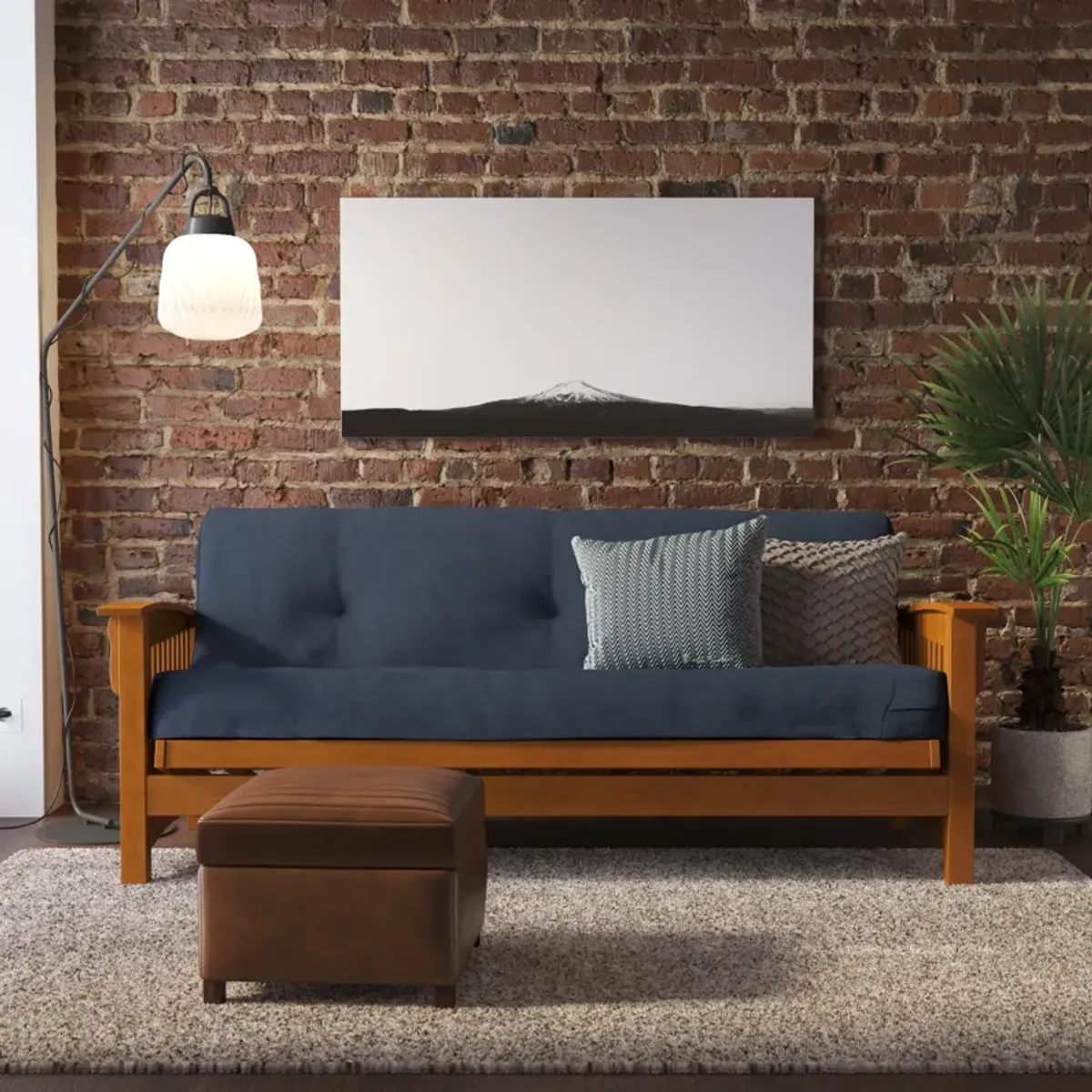 Kali 8 Inch Thermobonded High Density Polyester Fill Futon Mattress