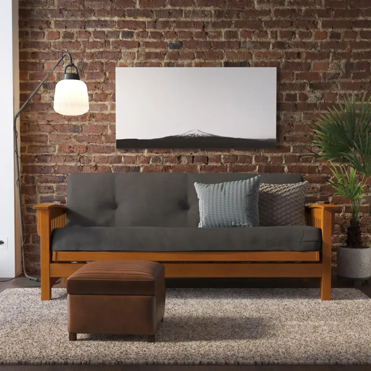 Kali 8 Inch Thermobonded High Density Polyester Fill Futon Mattress