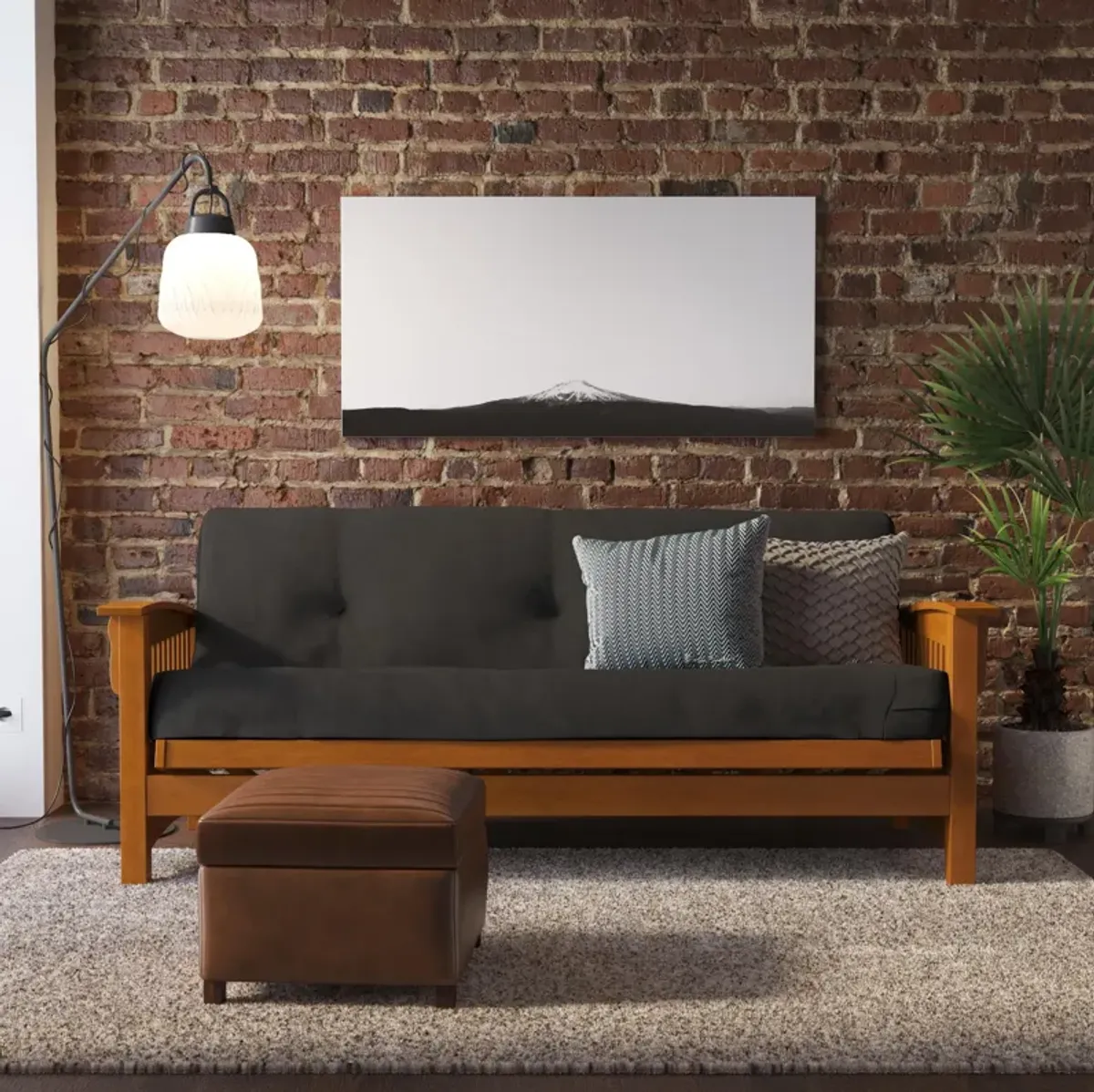 Kali 8 Inch Thermobonded High Density Polyester Fill Futon Mattress
