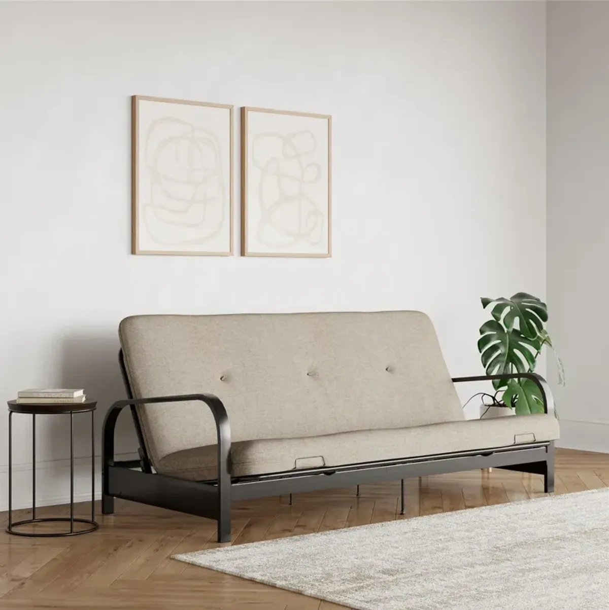Caddie 6 Inch Thermobonded High Density Polyester Fill Futon Mattress