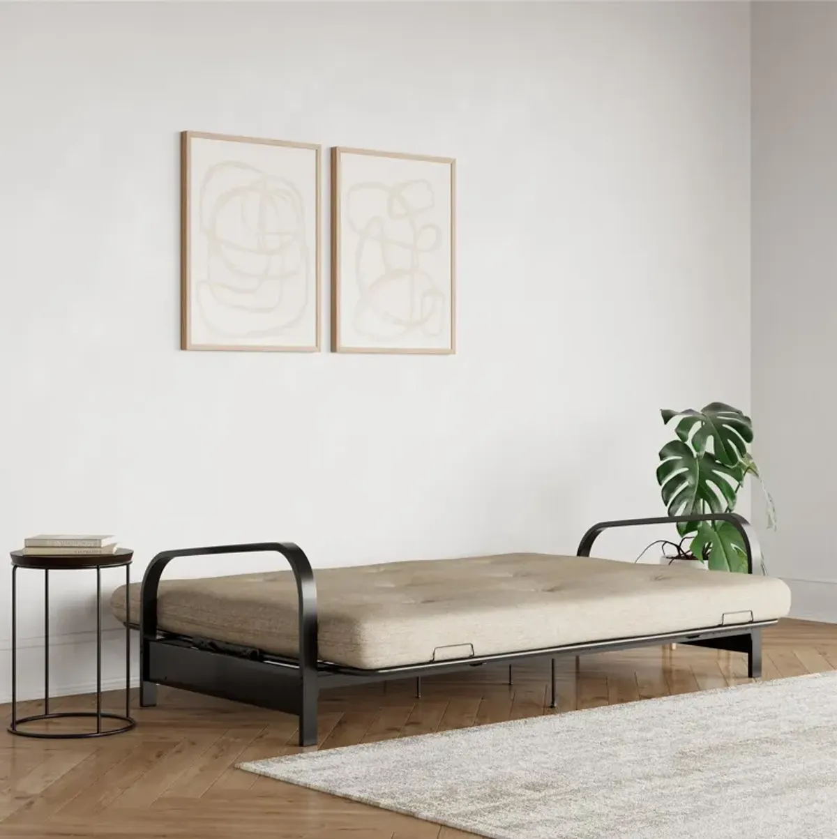 Caddie 6 Inch Thermobonded High Density Polyester Fill Futon Mattress