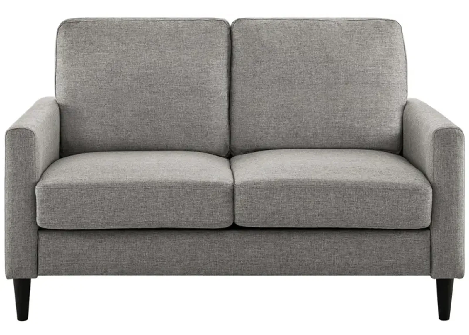 Kaci Linen Upholstered Loveseat Sofa