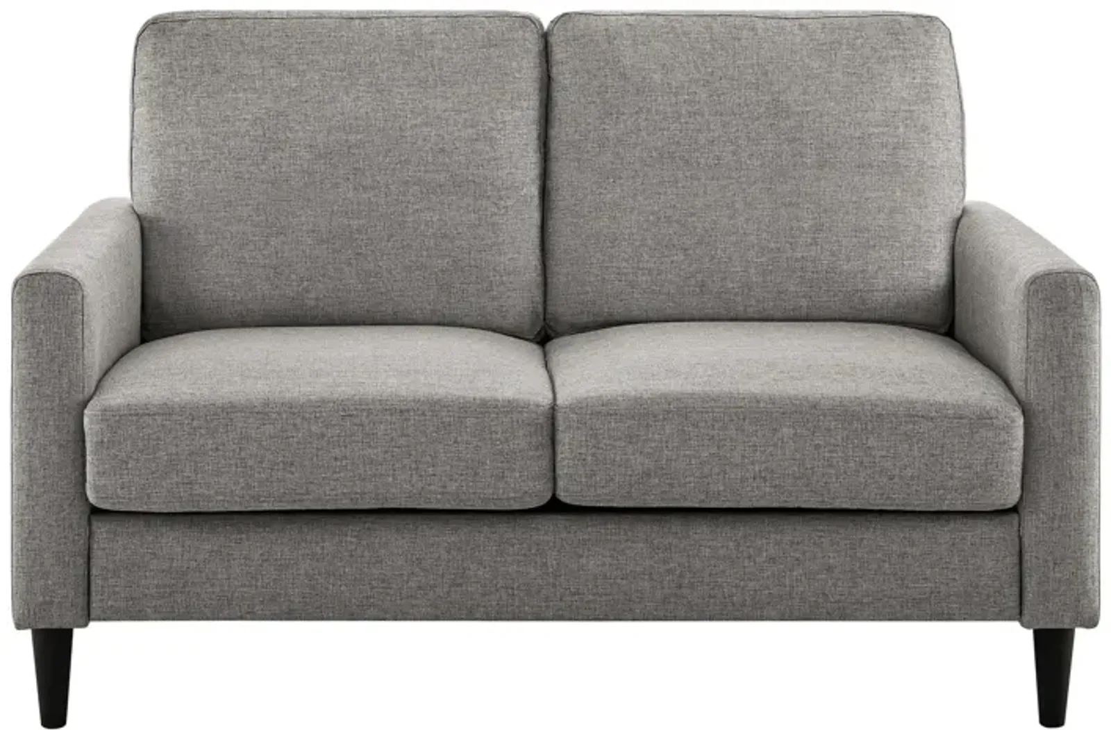 Kaci Linen Upholstered Loveseat Sofa