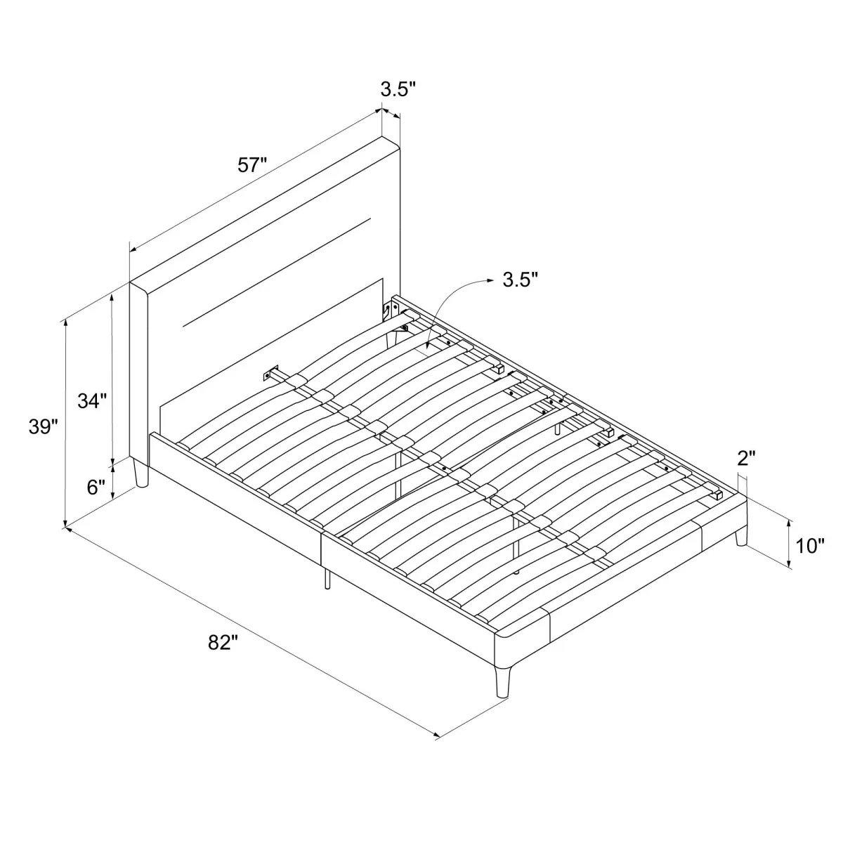 Westerleigh Upholstered Bed