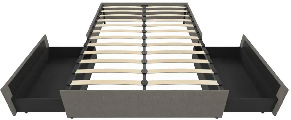 Maven Platform Bed with 2 Storage Drawers