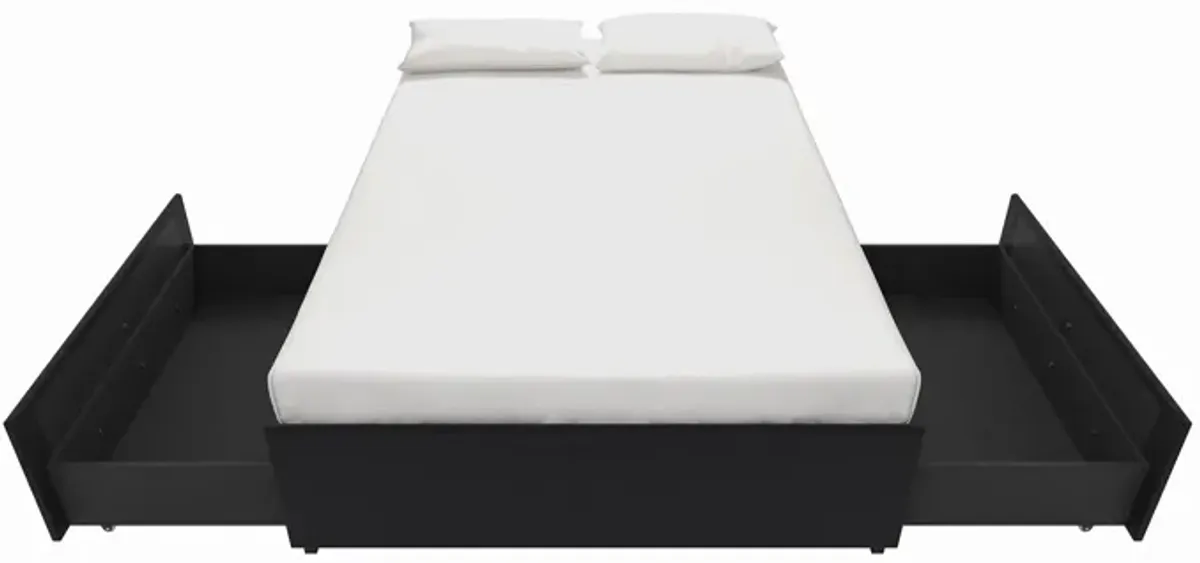 Maven Platform Bed with 2 Storage Drawers