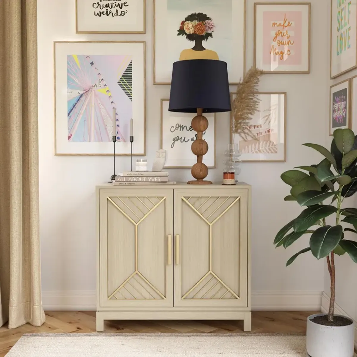 Neely Accent Cabinet