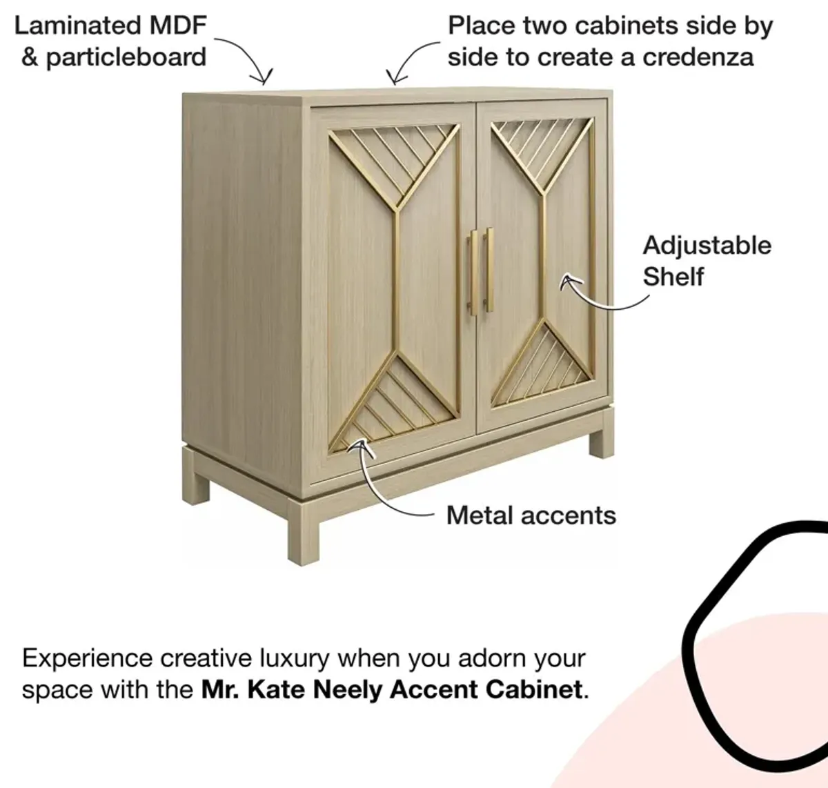 Neely Accent Cabinet