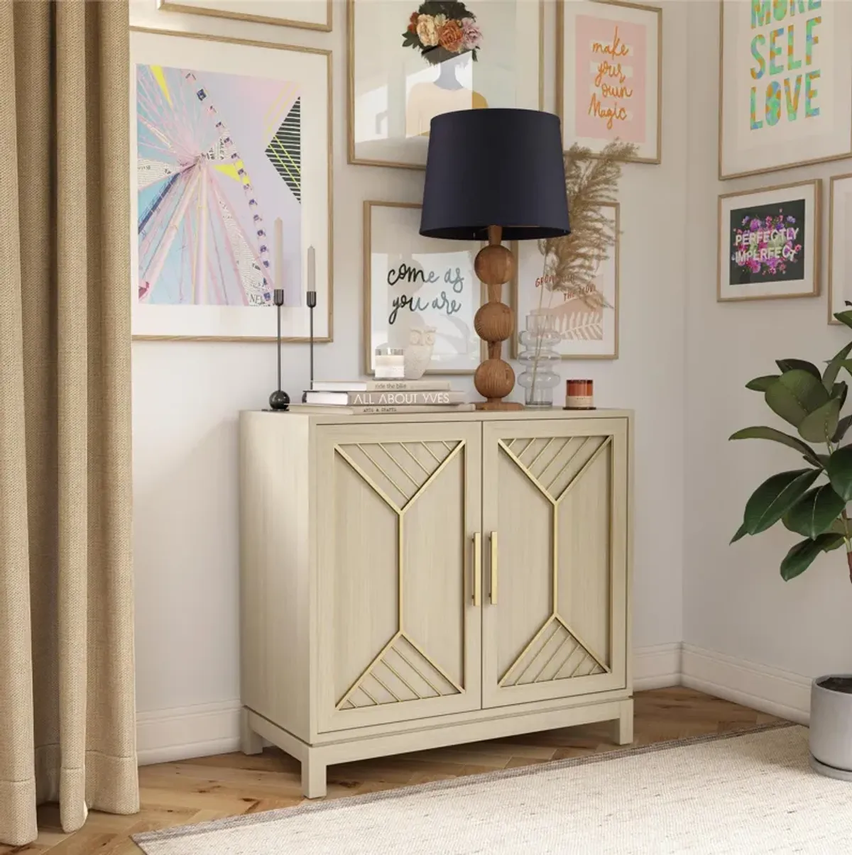 Neely Accent Cabinet