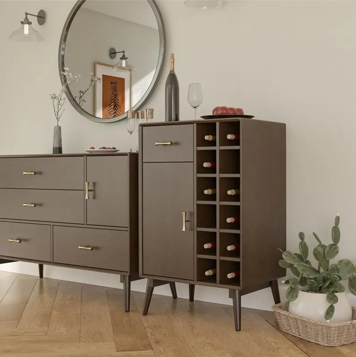 Brittany Bar Cabinet