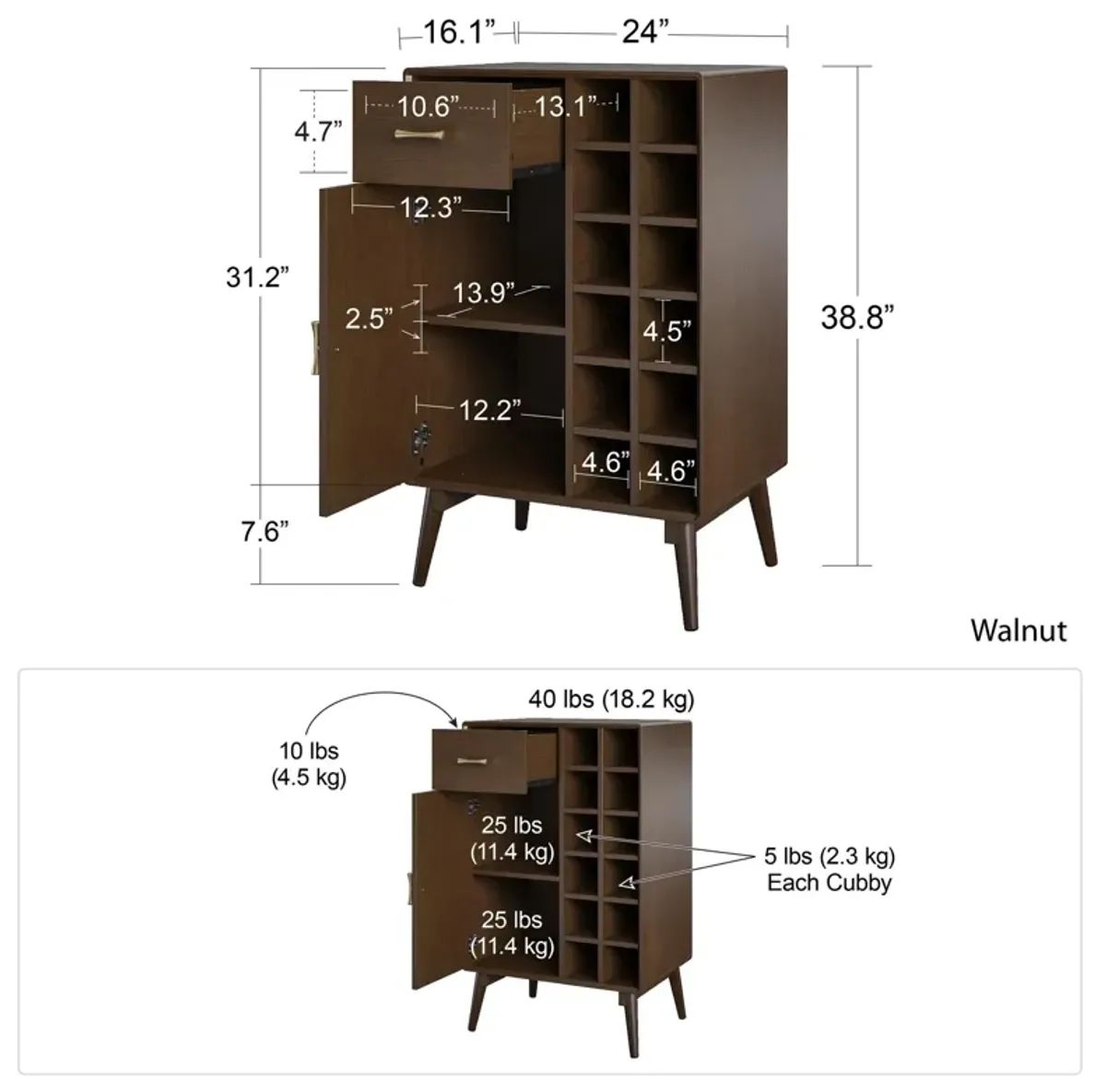 Brittany Bar Cabinet