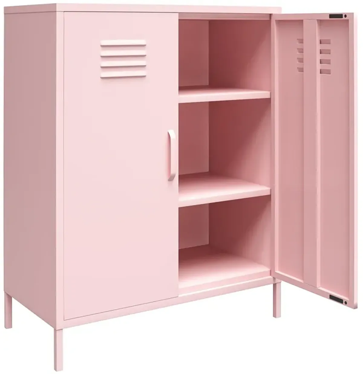 Cache 2 Door Metal Locker Storage Cabinet