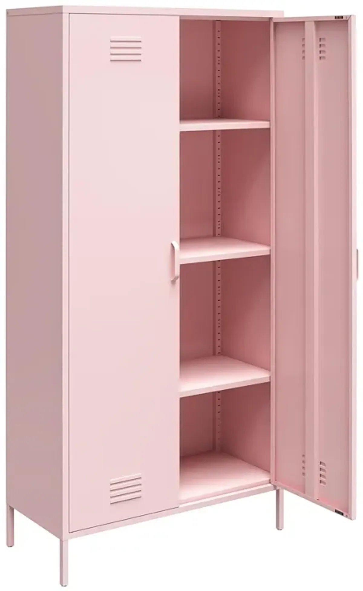 Cache Tall 2 Door Metal Locker Cabinet