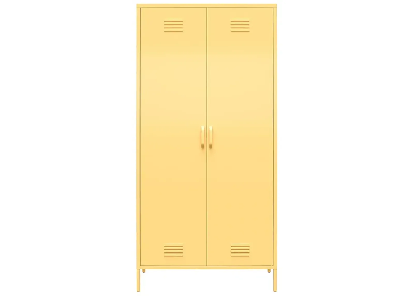 Cache Tall 2 Door Metal Locker Cabinet