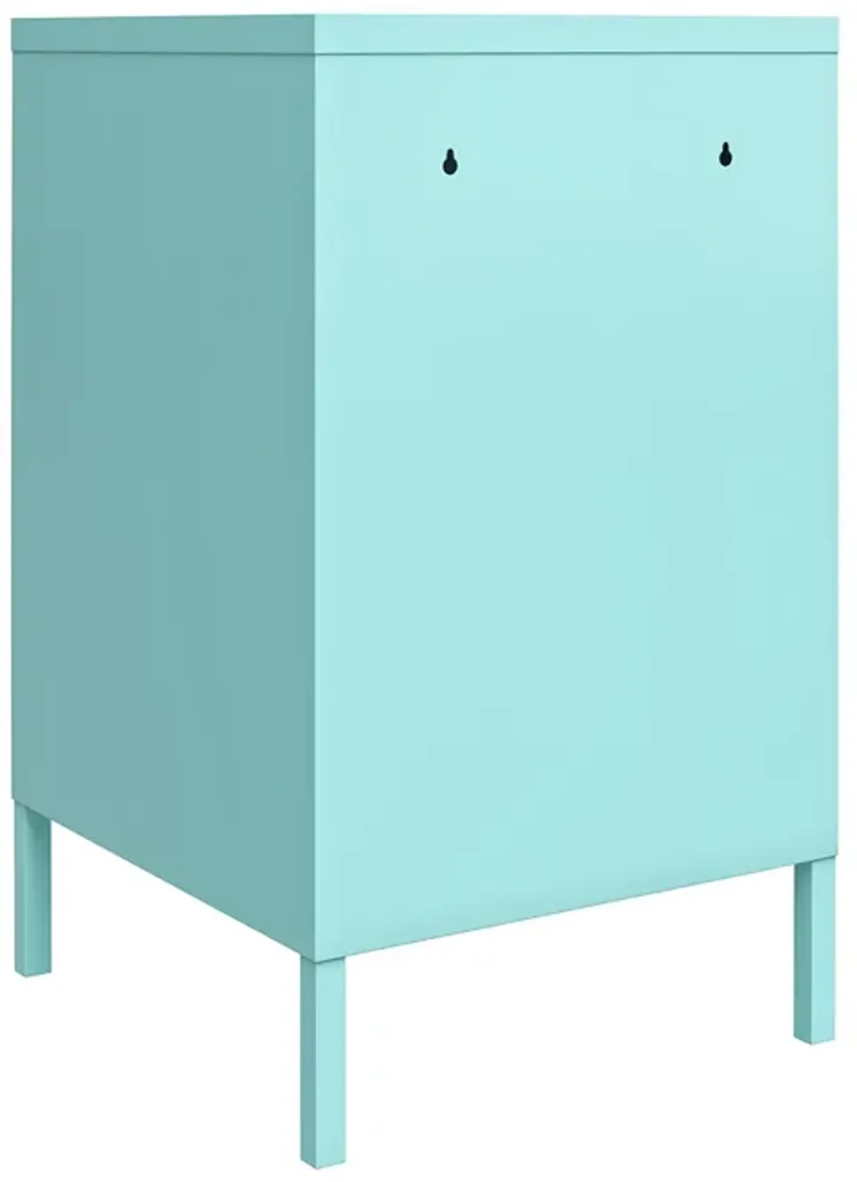 Cache 1 Door Metal Locker End Table