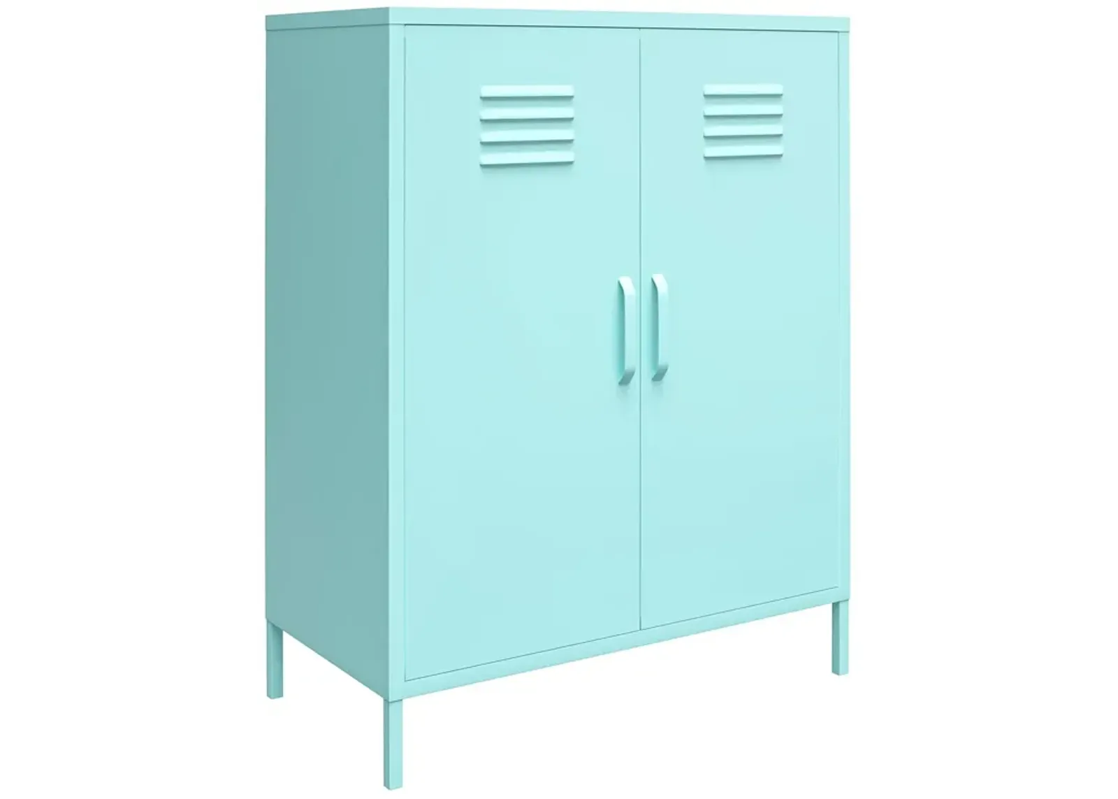 Cache 2 Door Metal Locker Storage Cabinet