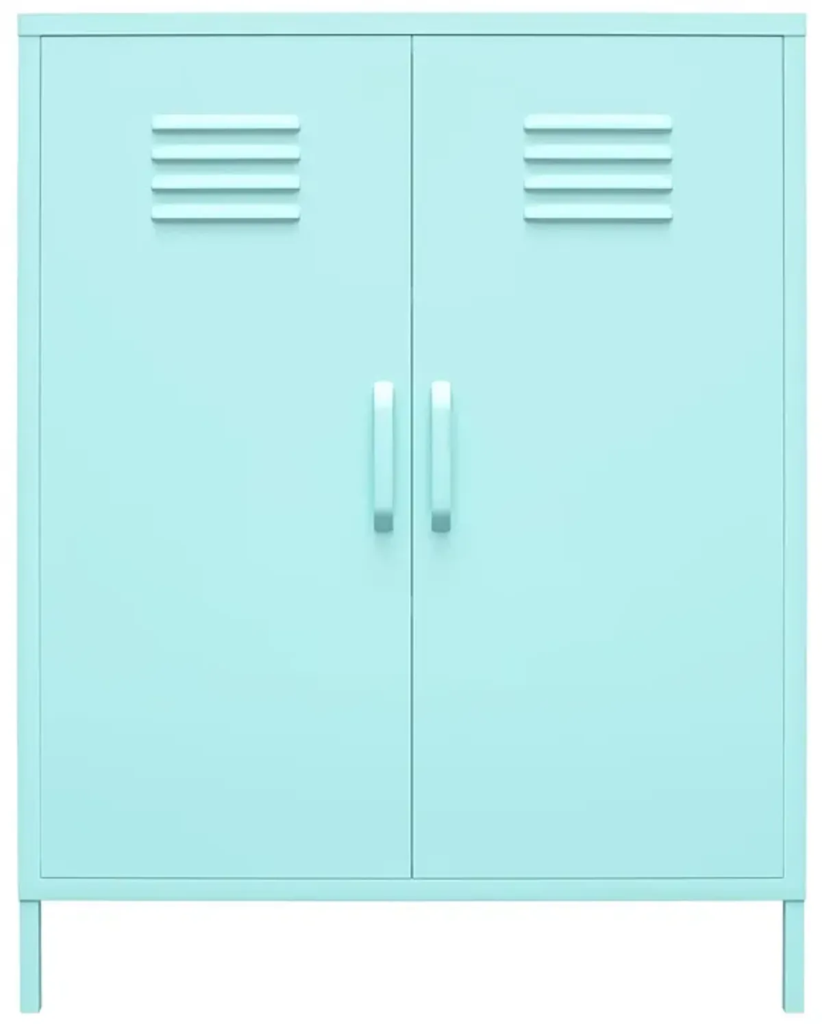 Cache 2 Door Metal Locker Storage Cabinet