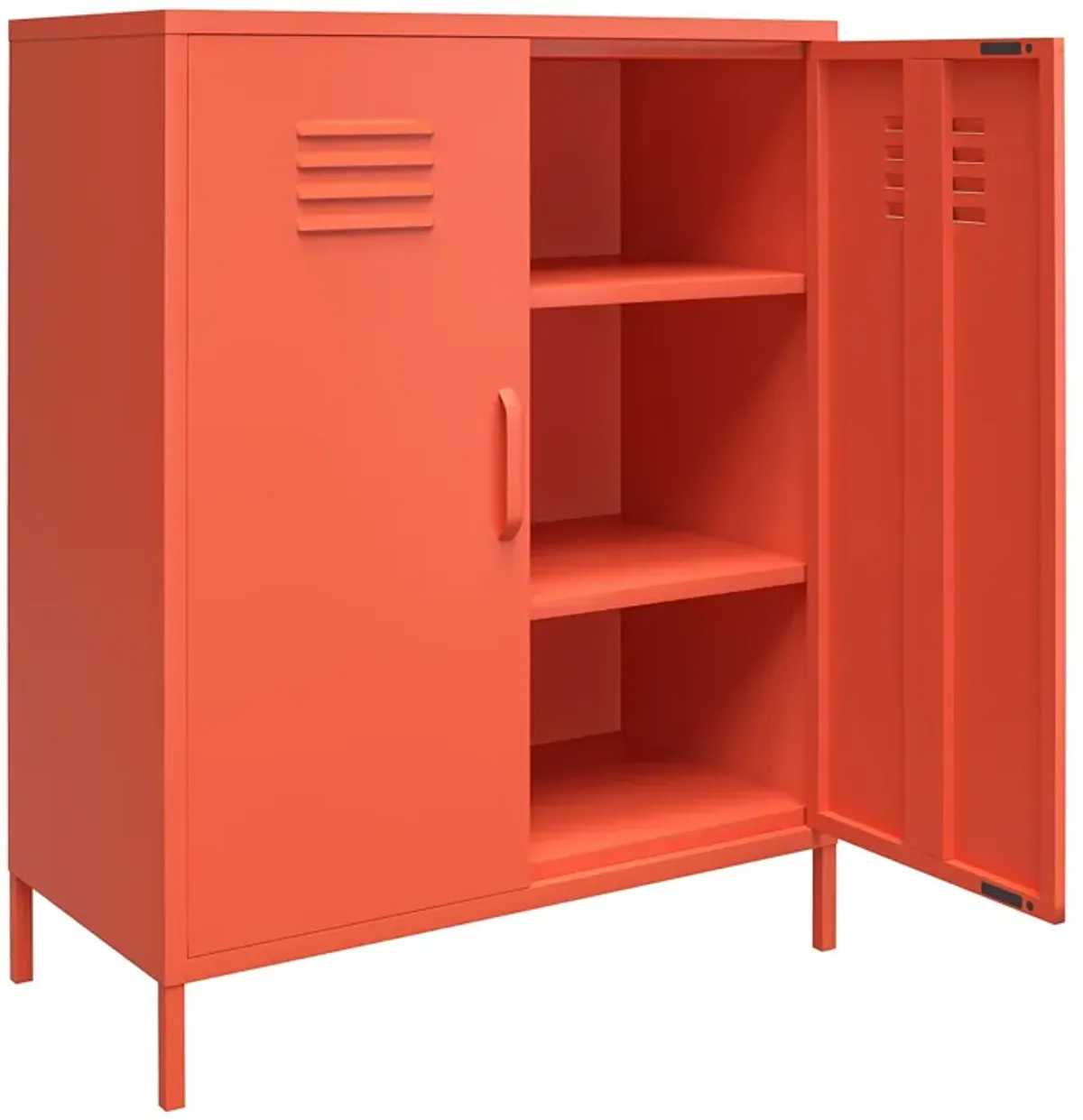 Cache 2 Door Metal Locker Storage Cabinet