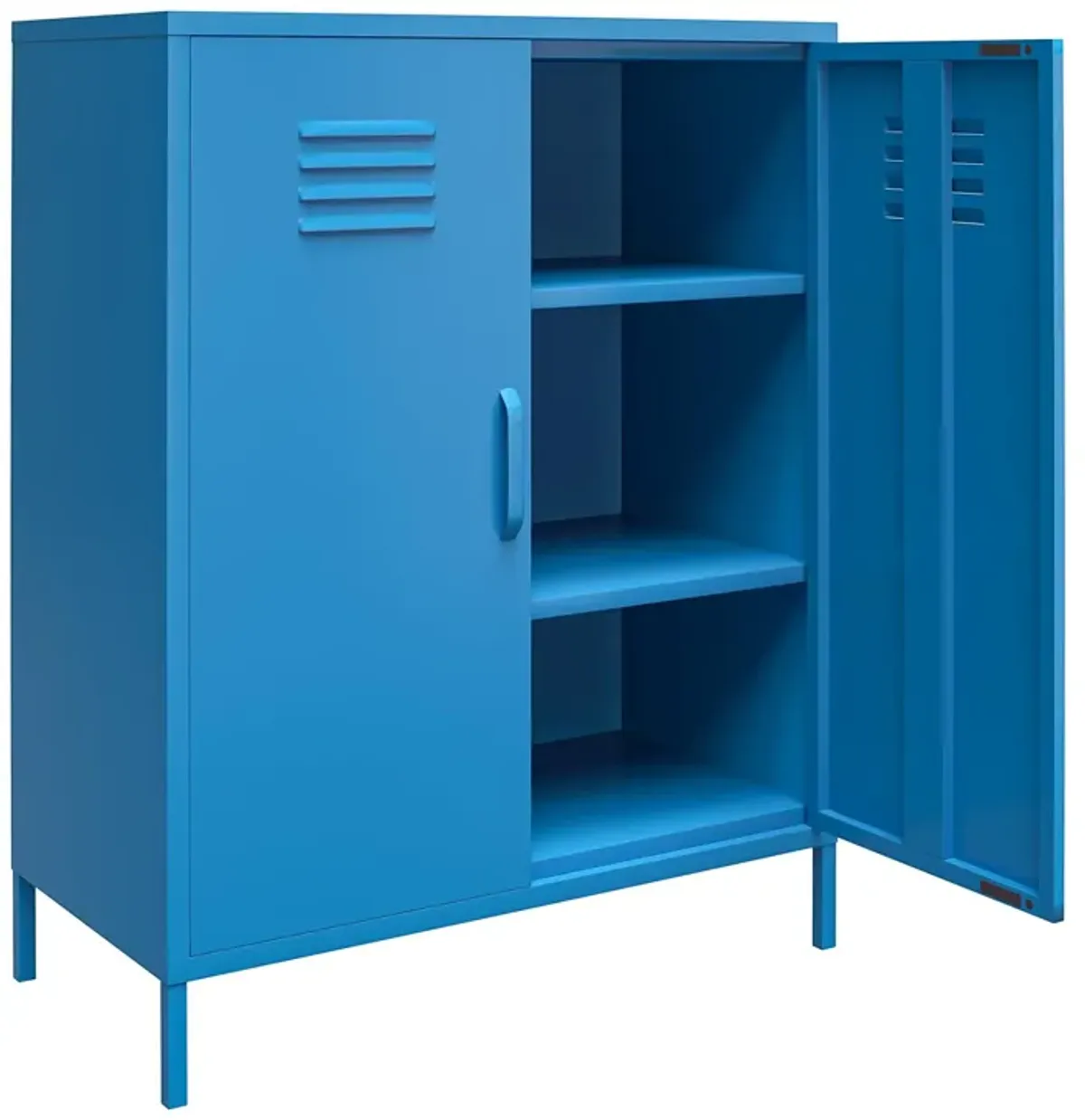 Cache 2 Door Metal Locker Storage Cabinet