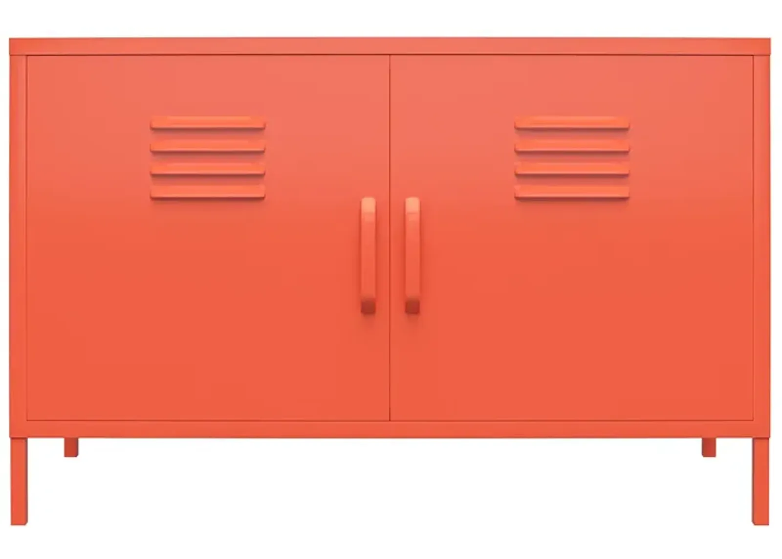 Cache 2 Door Metal Locker Accent Cabinet