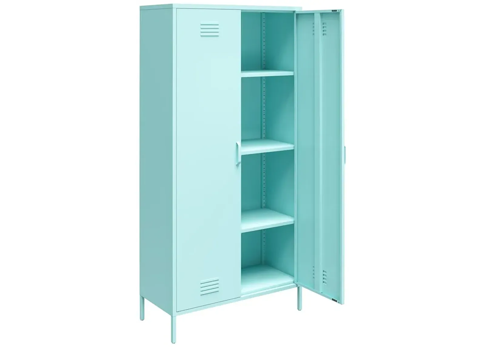 Cache Tall 2 Door Metal Locker Cabinet