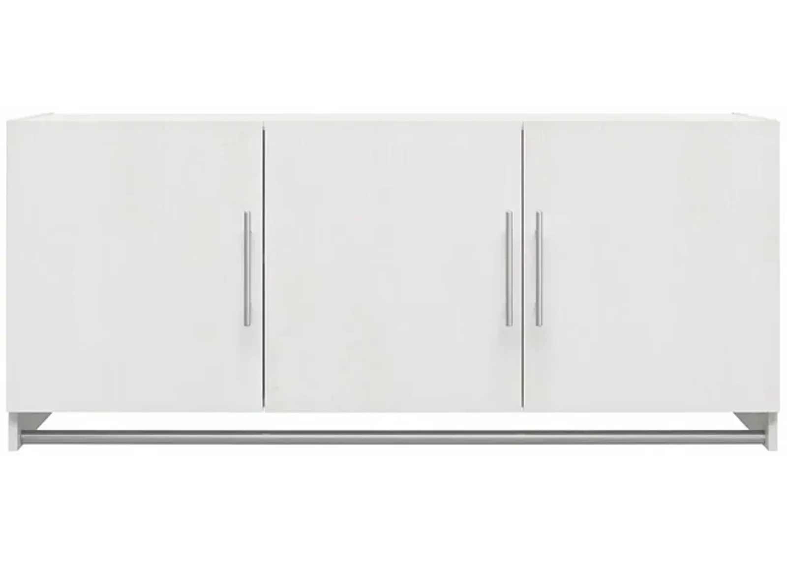 Camberly 3 Door Wall Cabinet with Hanging Rod