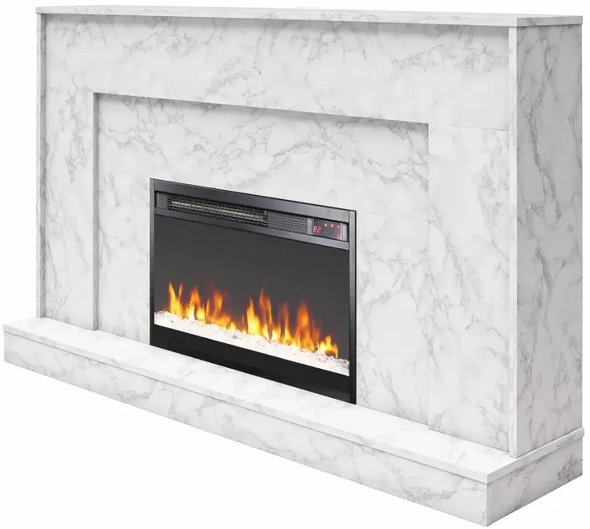 Liberty Mantel with 23 Inch Electric Fireplace