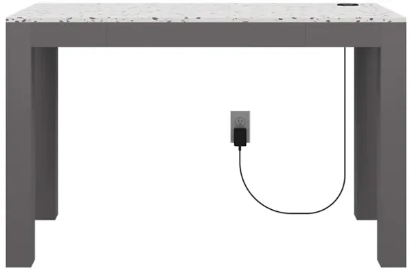 Astor Desk with Wireless Charger