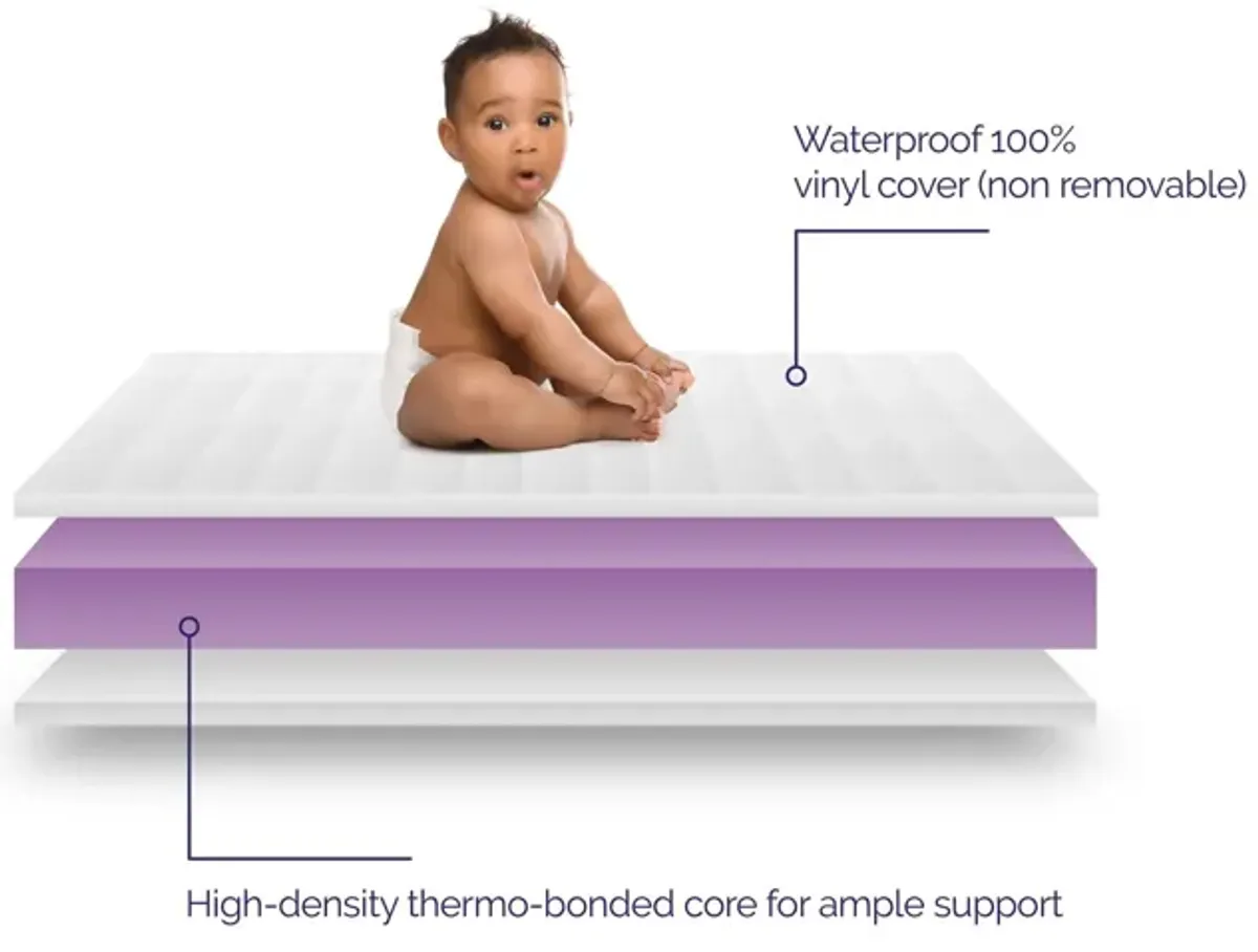 Sweet Cuddles Ultra Firm Baby & Toddler Bed Mattress with Waterproof Cover