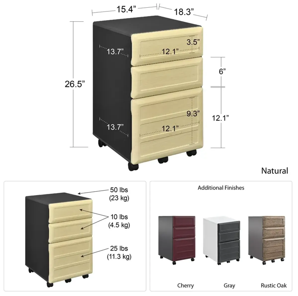 Pursuit Mobile File Cabinet