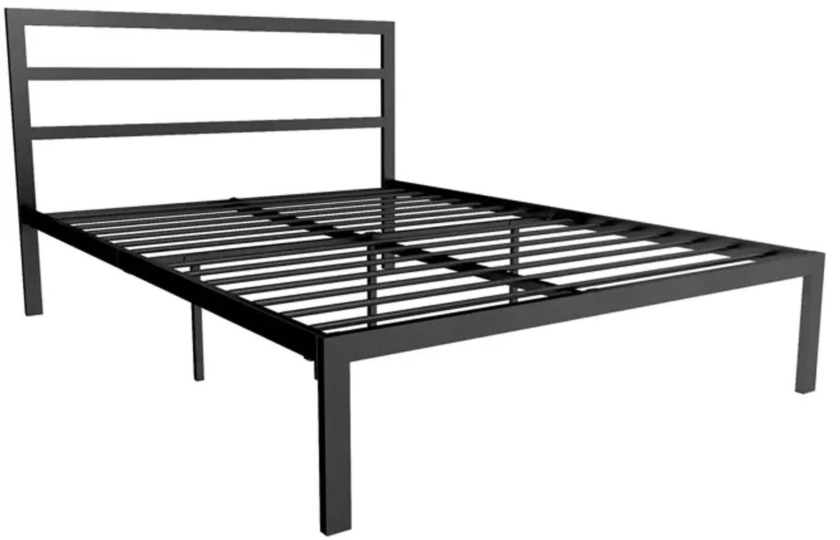 Premium Modern Platform Bed with Headboard