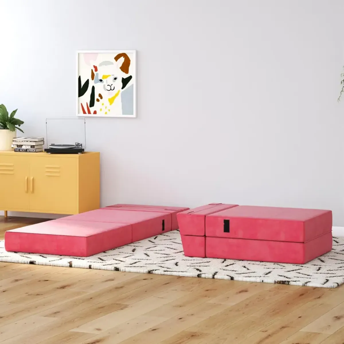 The Flower Modular Chair and Lounger Bed with 5-in-1 Design