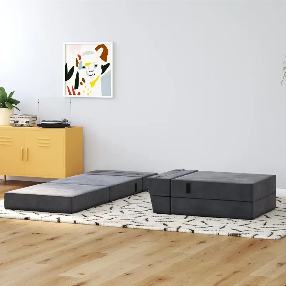 The Flower Modular Chair and Lounger Bed with 5-in-1 Design