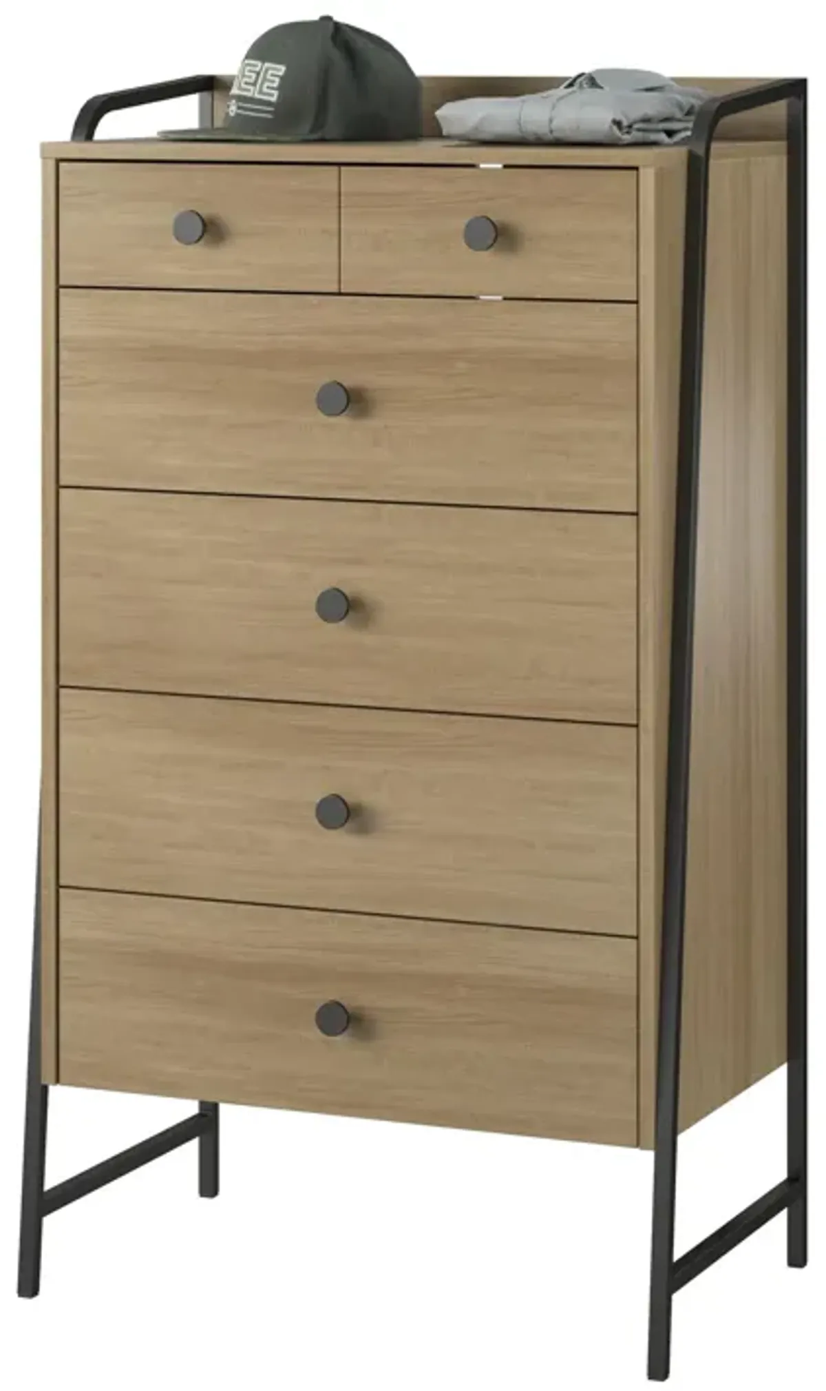 Bushwick Tall 5 Drawer Dresser