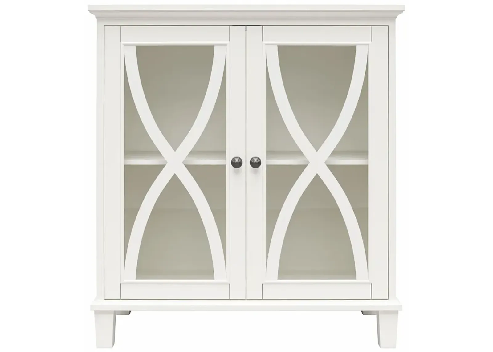 Celeste Accent Cabinet with Glass Doors