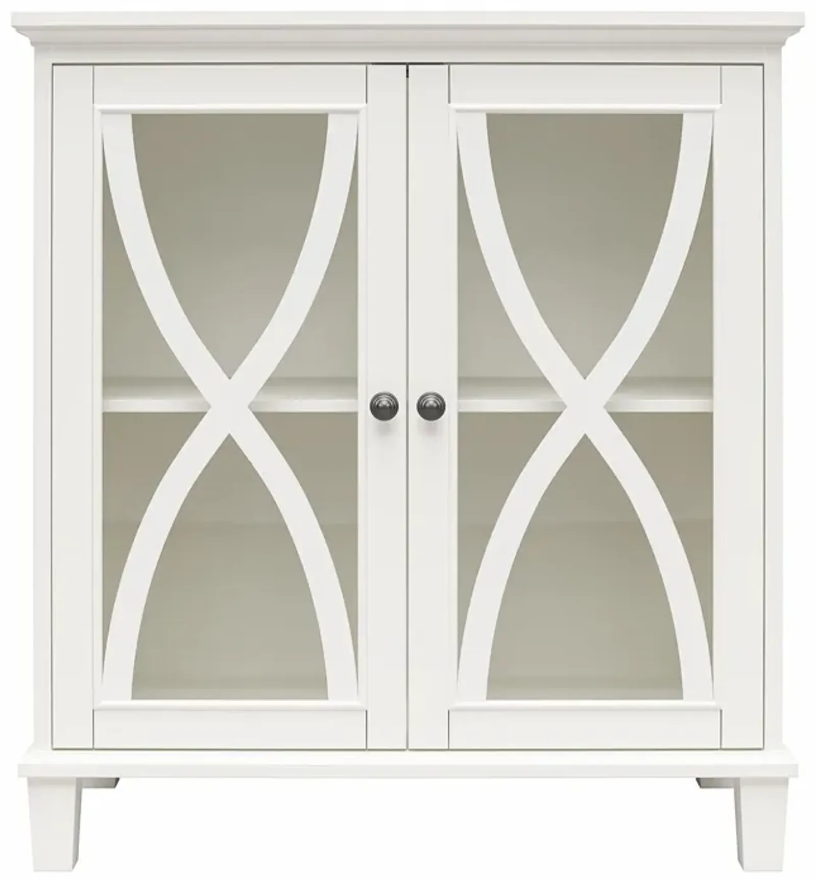 Celeste Accent Cabinet with Glass Doors