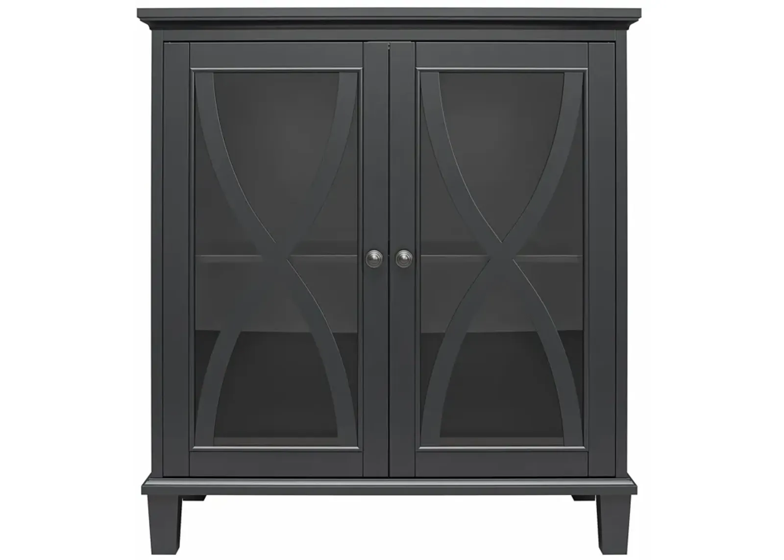 Celeste Accent Cabinet with Glass Doors