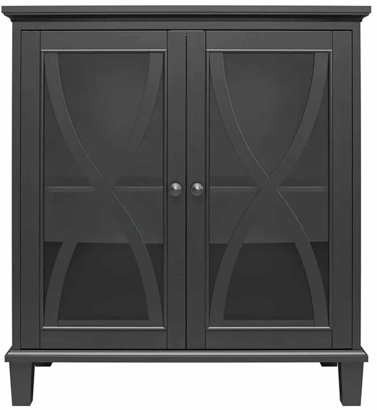 Celeste Accent Cabinet with Glass Doors